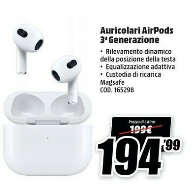 Airpods Pro: prezzi e offerte dell'Apple Shop