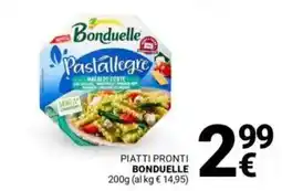 Supermercati Gulliver Piatti pronti BONDUELLE offerta