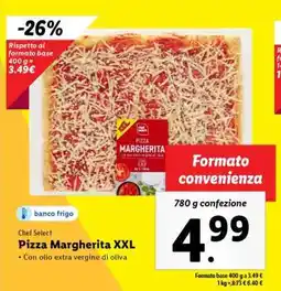 Lidl PIZZA MARGHERITA XXL offerta