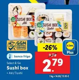 Lidl Sushi box offerta