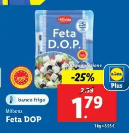 Lidl Milbona Feta DOP offerta