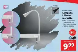 Lidl LIVARNO home Lampada LED con morsetto offerta