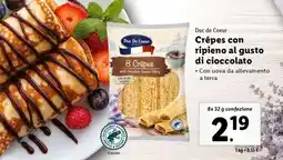 Lidl Duc de Coeur Crêpes offerta