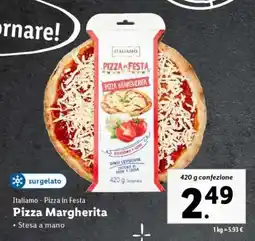 Lidl Pizza Margherita offerta