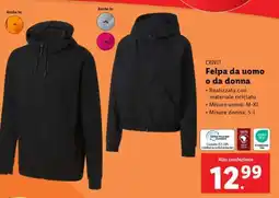 Lidl Felpa da uomo o da donna offerta