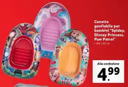 Lidl Canotto gonfiabile per bambini offerta