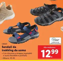 Lidl Sandali da trekking da uomo offerta