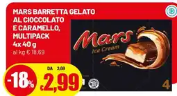 Famila Mars Barretta Gelato al Cioccolato e Caramello, Multipack offerta