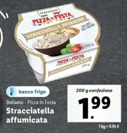 Lidl Stracciatella Affumicata offerta