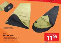 Lidl CRIVIT Sacco a pelo offerta
