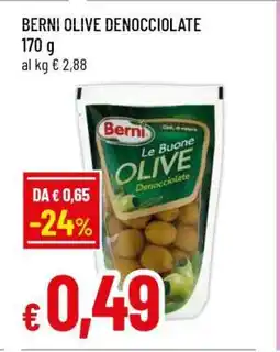 Famila BERNI OLIVE DENOCCIOLATE offerta