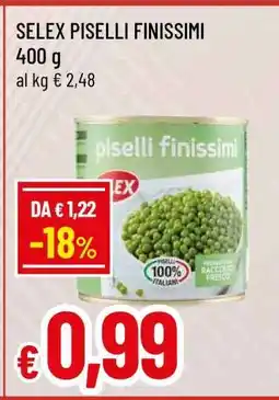 Famila SELEX Piselli finissimi offerta