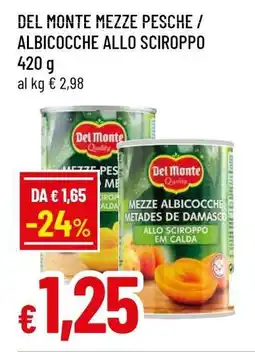 Famila DEL MONTE MEZZE PESCHE / ALBICOCCHE ALLO SCIROPPO offerta