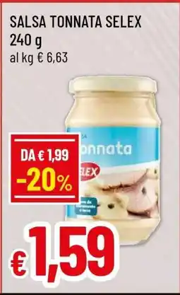 Famila SALSA TONNATA SELEX offerta