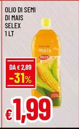 Famila OLIO DI SEMI DI MAIS SELEX 1 LT offerta