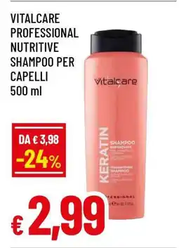 Famila Vitalcare Professional Nutritive Shampoo per Capelli offerta