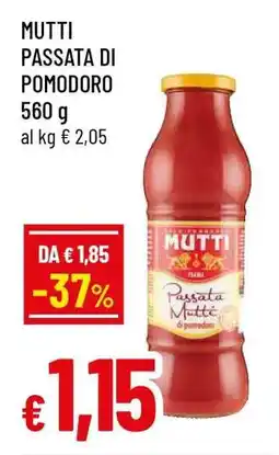 Famila MUTTI PASSATA DI POMODORO 560 g offerta