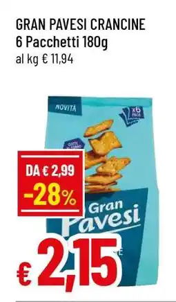 Famila Gran Pavesi Crancine offerta