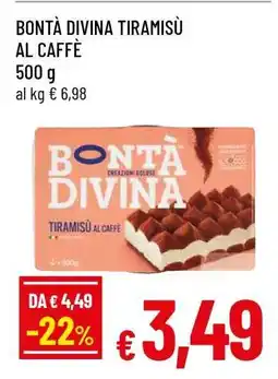 Famila Bontà Divina Tiramisù al Caffè offerta