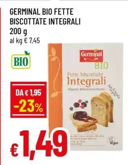 Famila GERMINAL BIO FETTE BISCOTTATE INTEGRALI offerta