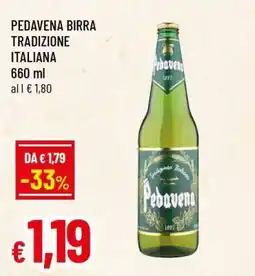 Famila PEDAVENA BIRRA TRADIZIONE ITALIANA offerta