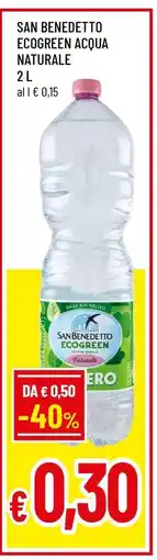 Famila SAN BENEDETTO ECOGREEN ACQUA NATURALE offerta