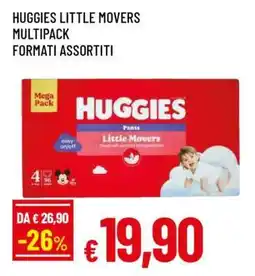 Famila Huggies Little Movers Multipack offerta