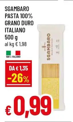 Famila SGAMBARO PASTA 100% GRANO DURO ITALIANO offerta
