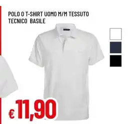 Famila POLO O T-SHIRT UOMO M/M TESSUTO TECNICO BASILE offerta