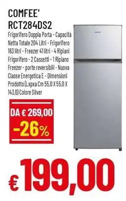 Famila COMFEE' RCT284DS2 offerta