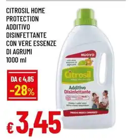 Famila CITROSIL HOME PROTECTION ADDITIVO DISINFETTANTE CON VERE ESSENZE DI AGRUMI offerta