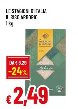 Famila LE STAGIONI D'ITALIA IL RISO ARBORIO offerta