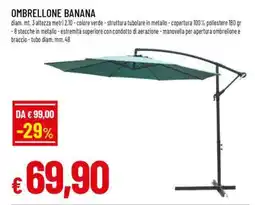 Famila OMBRELLONE BANANA offerta