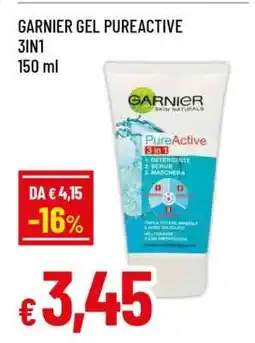 Famila GARNIER GEL PUREACTIVE 3IN1 offerta