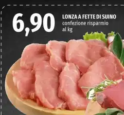 Famila Lonza A Fette Di Suino offerta
