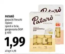 Famila PATARÒ offerta