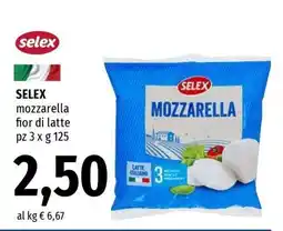 Famila SELEX Mozzarella Fior di Latte offerta