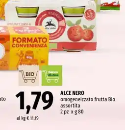 Famila ALCE NERO offerta