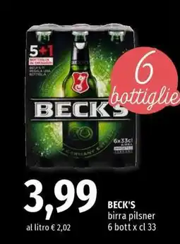 Famila BECK'S offerta