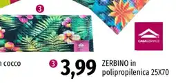 Famila ZERBINO in polipropilenica 25X70 offerta