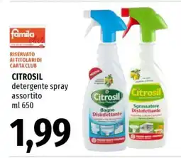 Famila Citrosil offerta