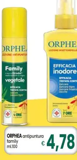Famila ORPHEA antipuntura family offerta