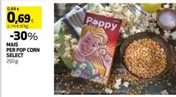 Coop MAIS PER POP CORN SELECT offerta