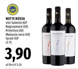 Famila NOTTE ROSSA offerta