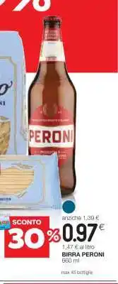 Coop Birra Peroni offerta