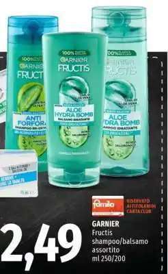 Famila GARNIER FRUCTIS offerta