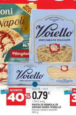 Coop PASTA DI SEMOLA DI GRANO DURO VOIELLO offerta