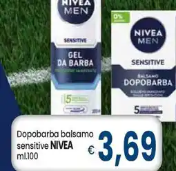 Famila Dopobarba balsamo sensitive NIVEA offerta
