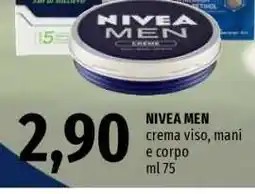 Famila Nivea Men offerta