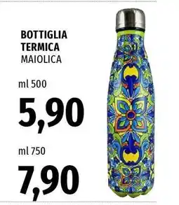 Famila BOTTIGLIA TERMICA MAIOLICA ml 500 offerta
